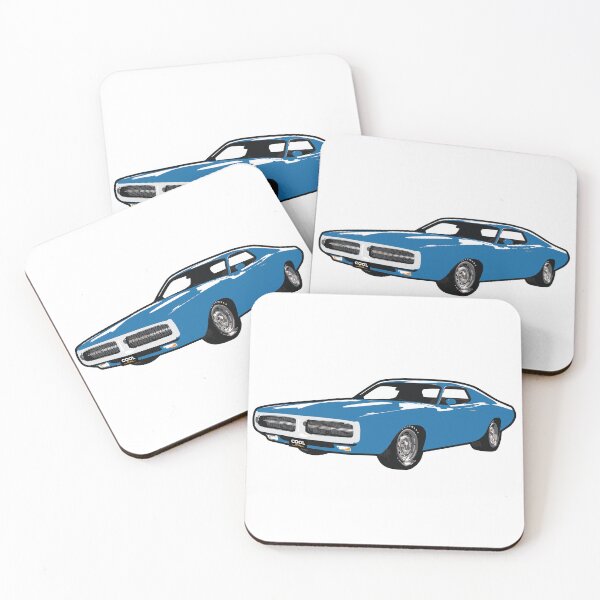 Item preview, Blue 70s DC Muscle Car designed and sold by CoolRide.