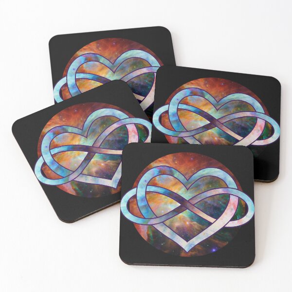 Item preview, Polyamory Heart Symbol (Nebula Version) designed and sold by VeryGoodBunny.