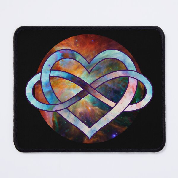 Item preview, Polyamory Heart Symbol (Nebula Version) designed and sold by VeryGoodBunny.