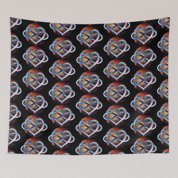 Item preview, Polyamory Heart Symbol (Nebula Version) designed and sold by VeryGoodBunny.