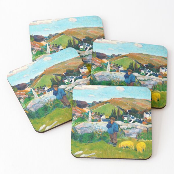Item preview, Paul Gauguin, 1888, The Swineherd designed and sold by SEEMUELLER.