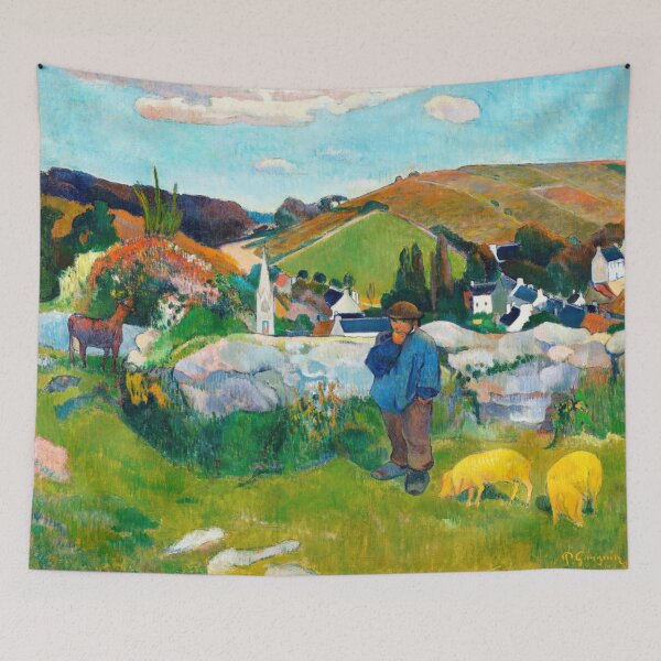 Item preview, Paul Gauguin, 1888, The Swineherd designed and sold by SEEMUELLER.