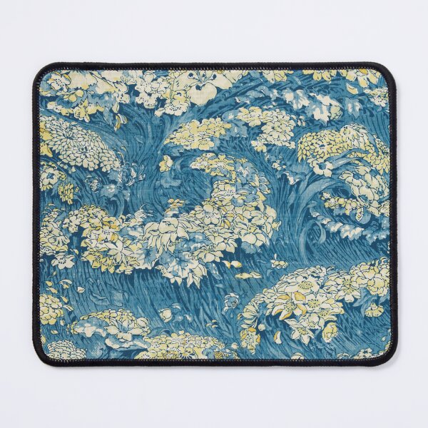 Item preview, Floral Sea Design - Vintage Textile Print by Arthur Silver, 1894 designed and sold by Vintage Wall Art.