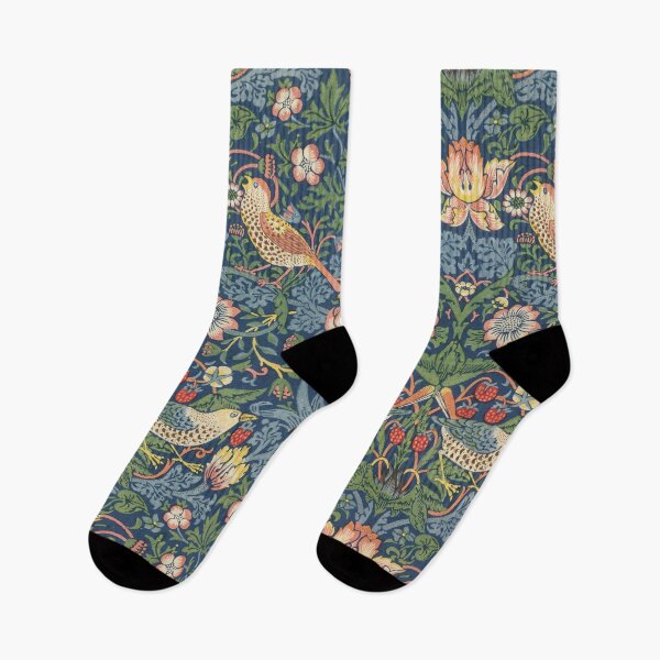 Item preview, Strawberry Thief - Vintage William Morris Bird Pattern designed and sold by Vintage Wall Art.