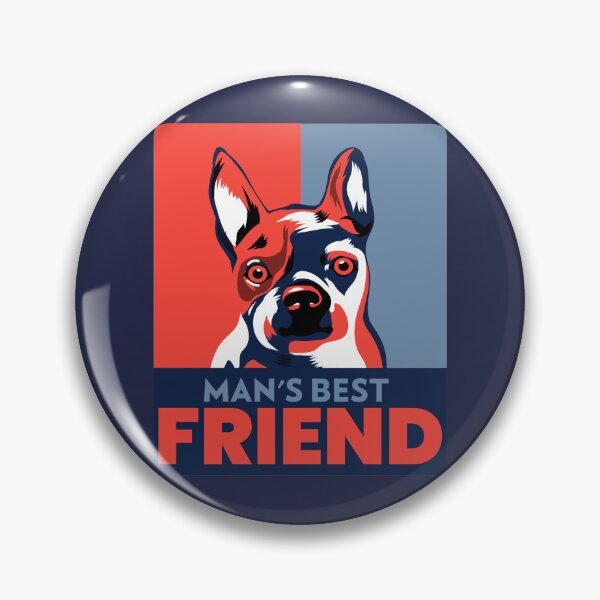 Item preview, Man's Best Friend - Cute Dog Design for Dog Lovers designed and sold by Rhu Creations.