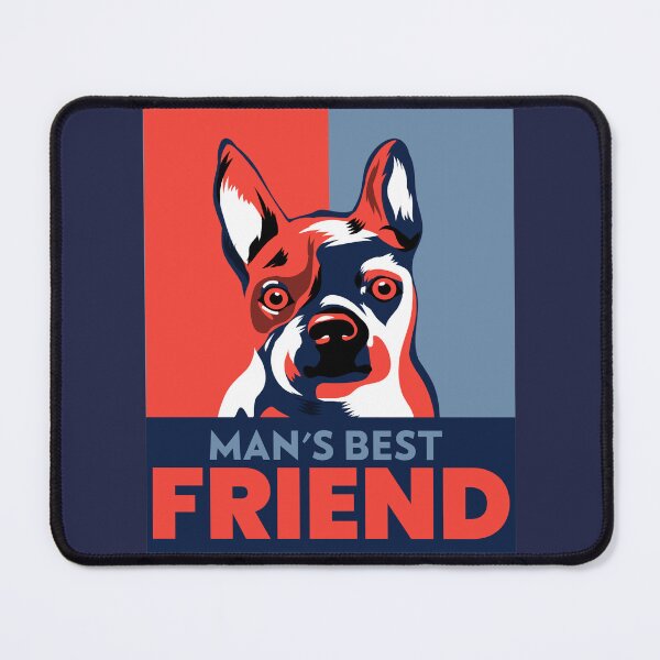 Item preview, Man's Best Friend - Cute Dog Design for Dog Lovers designed and sold by Rhu Creations.