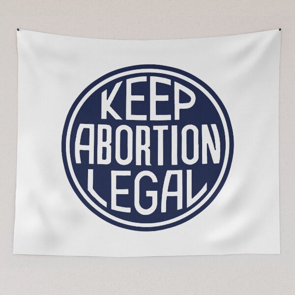 Item preview, Keep Abortion Legal (navy 2) designed and sold by Thelittlelord.
