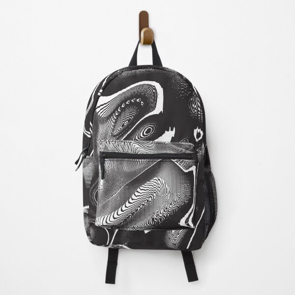 Item preview, Trippy Distorted Black and White Mesh designed and sold by Sonaa.