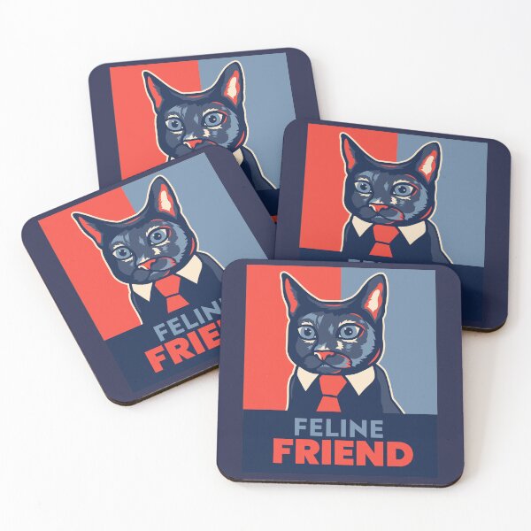 Artikelvorschau, Feline Friend - Niedliches Katzendesign für Katzenliebhaber entworfen und verkauft von Rhu Creations.