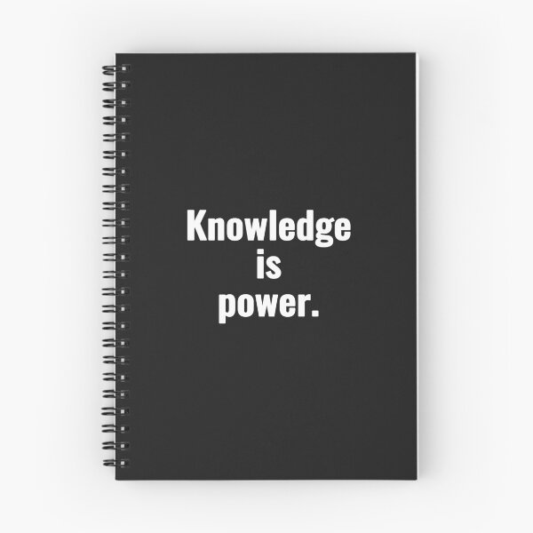 Item preview, Knowledge is power. designed and sold by Vanion.