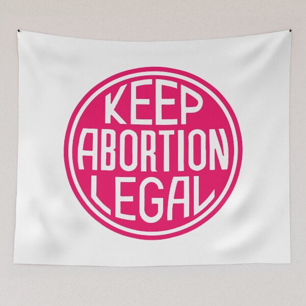 Item preview, Keep Abortion Legal (hot pink 2) designed and sold by Thelittlelord.