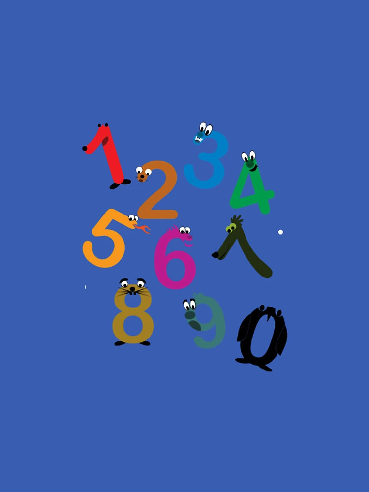 Thumbnail 4 of 4, iPhone Case, Kids Fun Numbers designed and sold by RickyGervais.