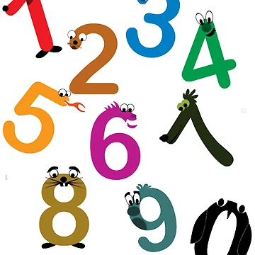Artwork thumbnail, Kids Fun Numbers by RickyGervais