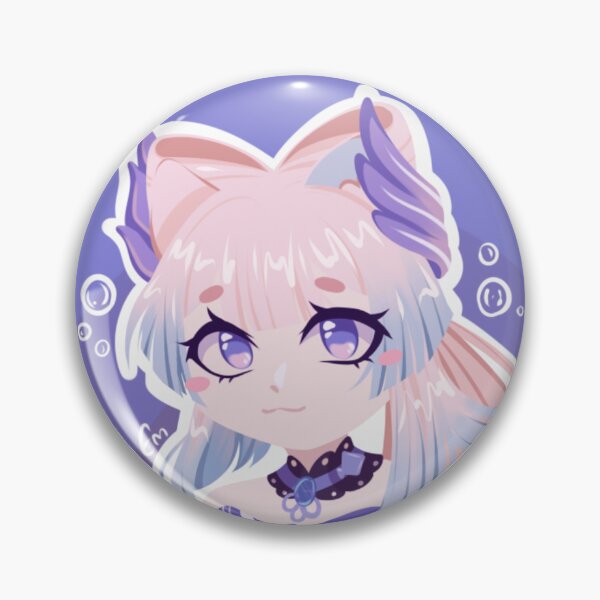 Item preview, Genshin Impact Sangonomiya Kokomi Pin designed and sold by Emselada.