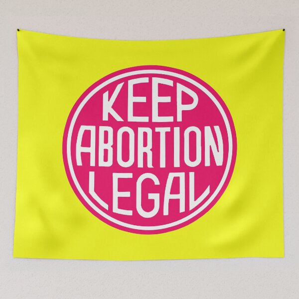Item preview, Keep Abortion Legal (hot pink 3) designed and sold by Thelittlelord.