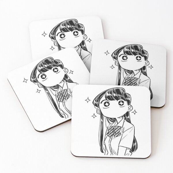 Item preview, Komi-san wa Komyushou Desu Sticker designed and sold by RickyGervais.