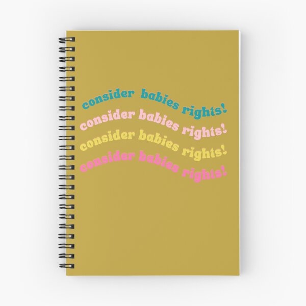 Item preview, Consider Babies Rights Pro Life Typography T-shirt designed and sold by ChristCentered.