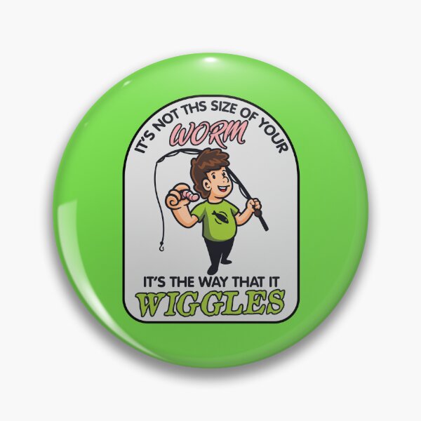 Item preview, Wiggle Of The Worm Fishing designed and sold by C-Town Tees.