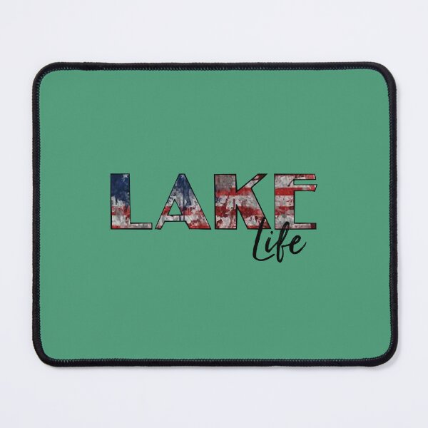Item preview, Lake Life - Black Font designed and sold by RickyGervais.