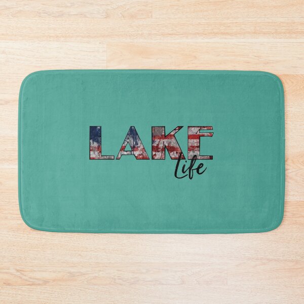 Item preview, Lake Life - Black Font designed and sold by RickyGervais.