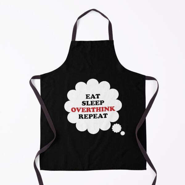 Item preview, Thought Bubble: Eat Sleep Overthink Repeat designed and sold by SomeDesignThing.