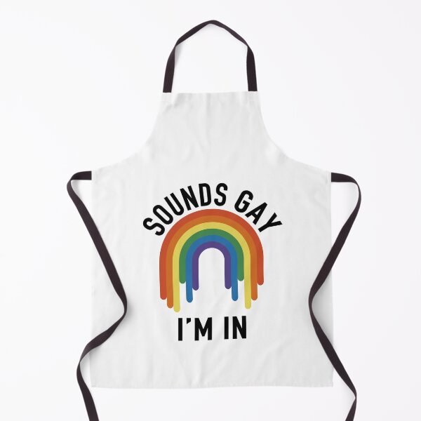 Item preview, Funny sounds gay I'm in with rainbow flag for pride month, LGBTQ, Protect Trans Youth, Teacher designed and sold by zackup.