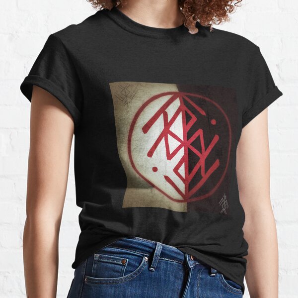 Scorpio Blood Moon 2022 Bindrune (Colored) Classic T-Shirt