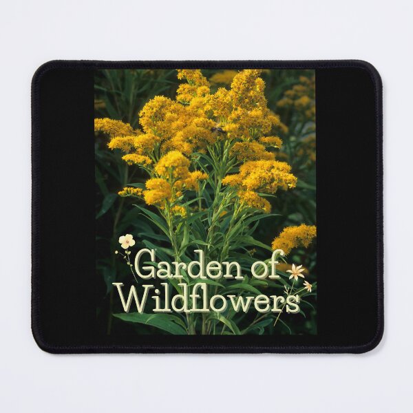 Item preview, Garden Of Wildflowers Native Plants Yellow Goldenrod Design designed and sold by EarthArtDesigns.