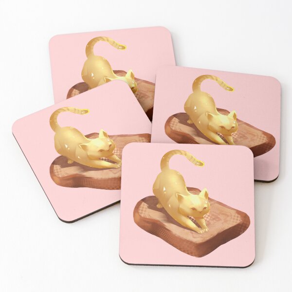 Item preview, Butter Cat on Toast designed and sold by GalaxyChicken.