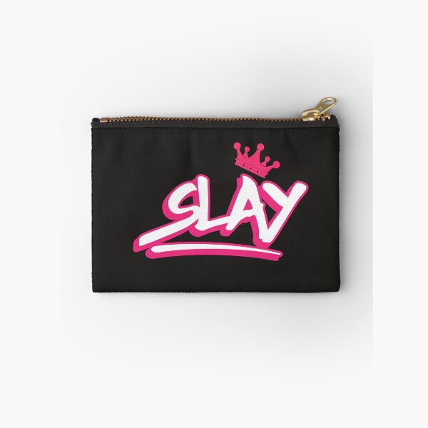 Item preview, SLAY QUEEN sticker designed and sold by ArtMeetsPizza.