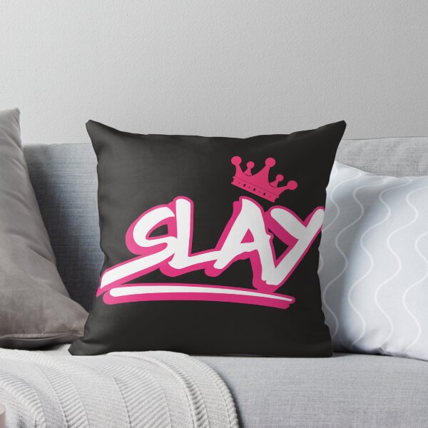 Item preview, SLAY QUEEN sticker designed and sold by ArtMeetsPizza.