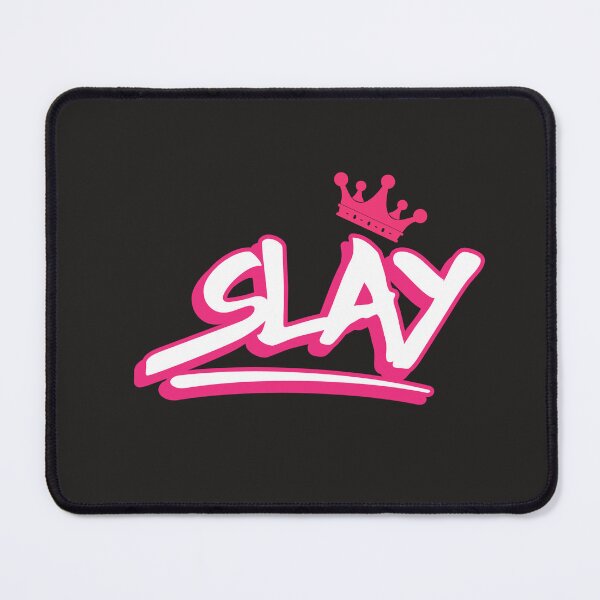 Item preview, SLAY QUEEN sticker designed and sold by ArtMeetsPizza.