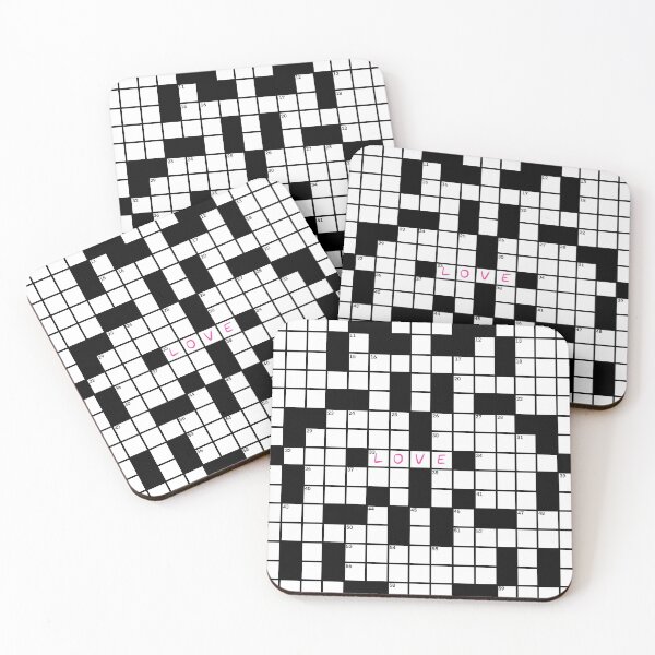 Item preview, love crossword puzzle  designed and sold by kuinif.