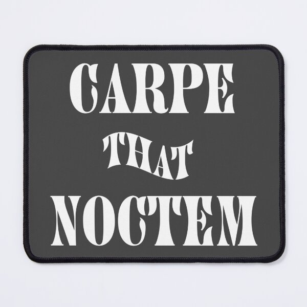 Item preview, Carpe That Noctem (White) designed and sold by NoSaysLion.