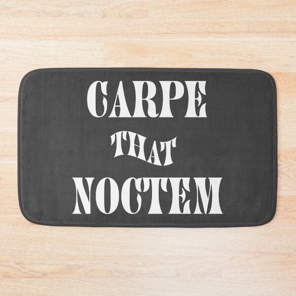 Item preview, Carpe That Noctem (White) designed and sold by NoSaysLion.