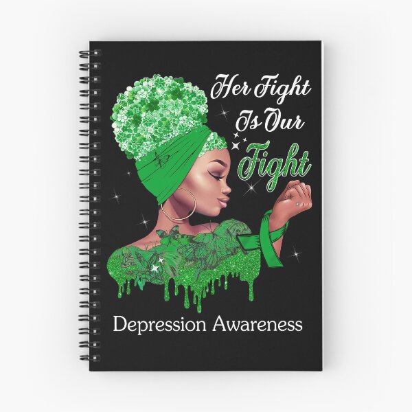 Item preview, Her Fight Is Our Fight Depression Awareness designed and sold by Mnrshirley.