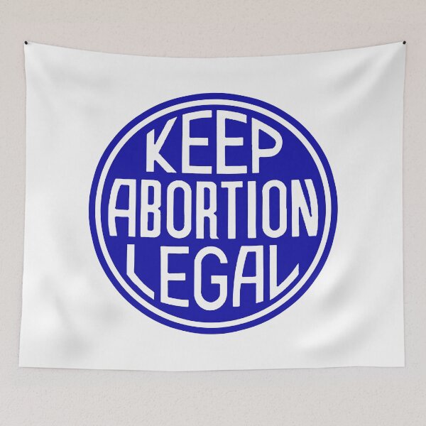 Item preview, Keep Abortion Legal (royal blue) designed and sold by Thelittlelord.