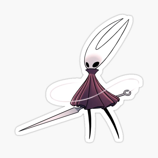 Hornet - Git Gud V1; Hollow Knight, Silksong Sticker for Sale by ateaart