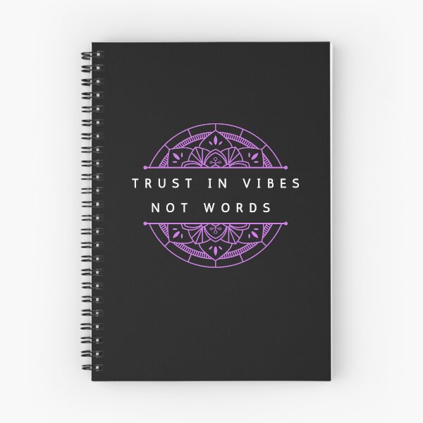 Item preview, Trust In Vibes Not Words| Simple Quotes | Quote of the day  designed and sold by Beautiful  Habits.