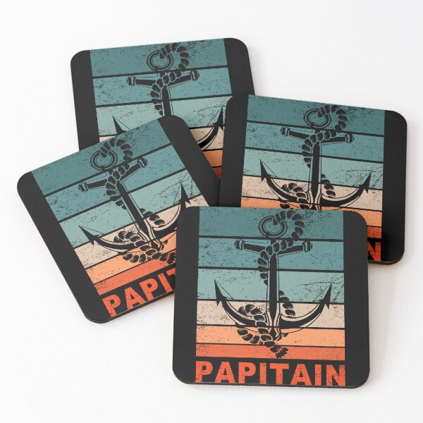 Item preview, Mens Men's Papitain | Papa and Captain Funny Retro Anchor Fathers, Father's Day Gift designed and sold by zackup.