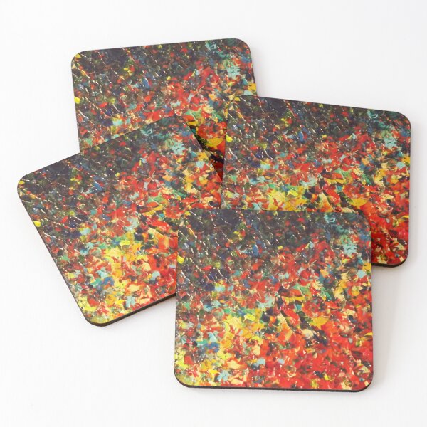 Item preview, END OF THE RAINBOW - Bold Multicolor Abstract BC Colorful Nature Inspired Sunrise Sunset Ocean Beach Theme designed and sold by EbiEmporium.