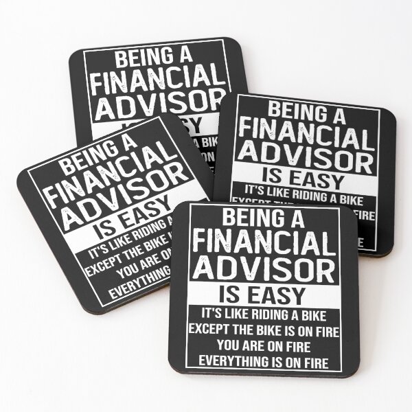 Item preview, Funny financial advisor saying: being a financial advisor is easy financial advisor gifts designed and sold by alaechamlal.