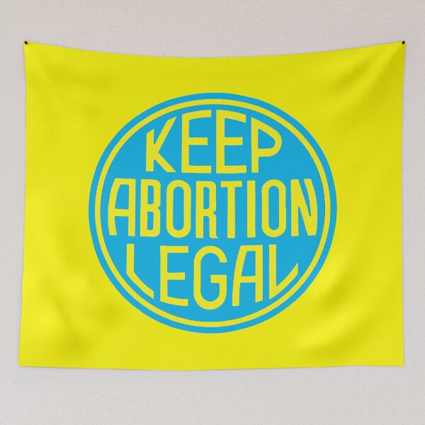 Item preview, Keep Abortion Legal (blue yellow) designed and sold by Thelittlelord.