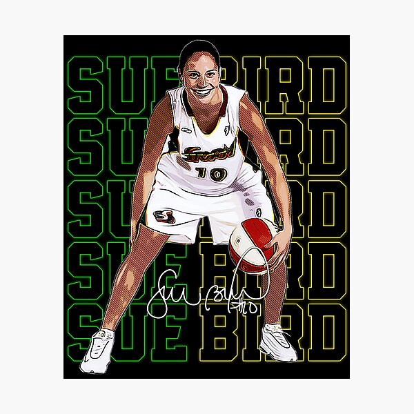 Lámina fotográfica «Sue Bird Legend Baloncesto 3000 Asistencias