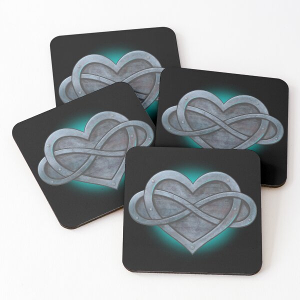 Item preview, Polyamory Infinity Heart (Armor Version) designed and sold by VeryGoodBunny.