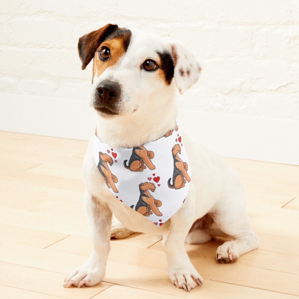 Airedale Terrier Love Pet Bandana