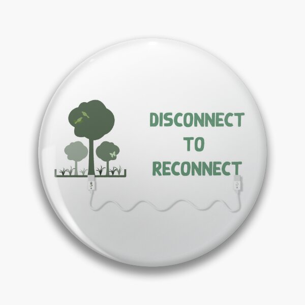 Item preview, Digital Detox, Disconnect to reconnect to the planet, life, nature and everything.  designed and sold by Hollyharry.