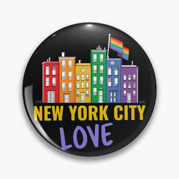 Item preview, New York City Pride Love designed and sold by ArtMeetsPizza.