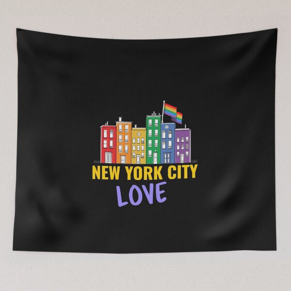Item preview, New York City Pride Love designed and sold by ArtMeetsPizza.