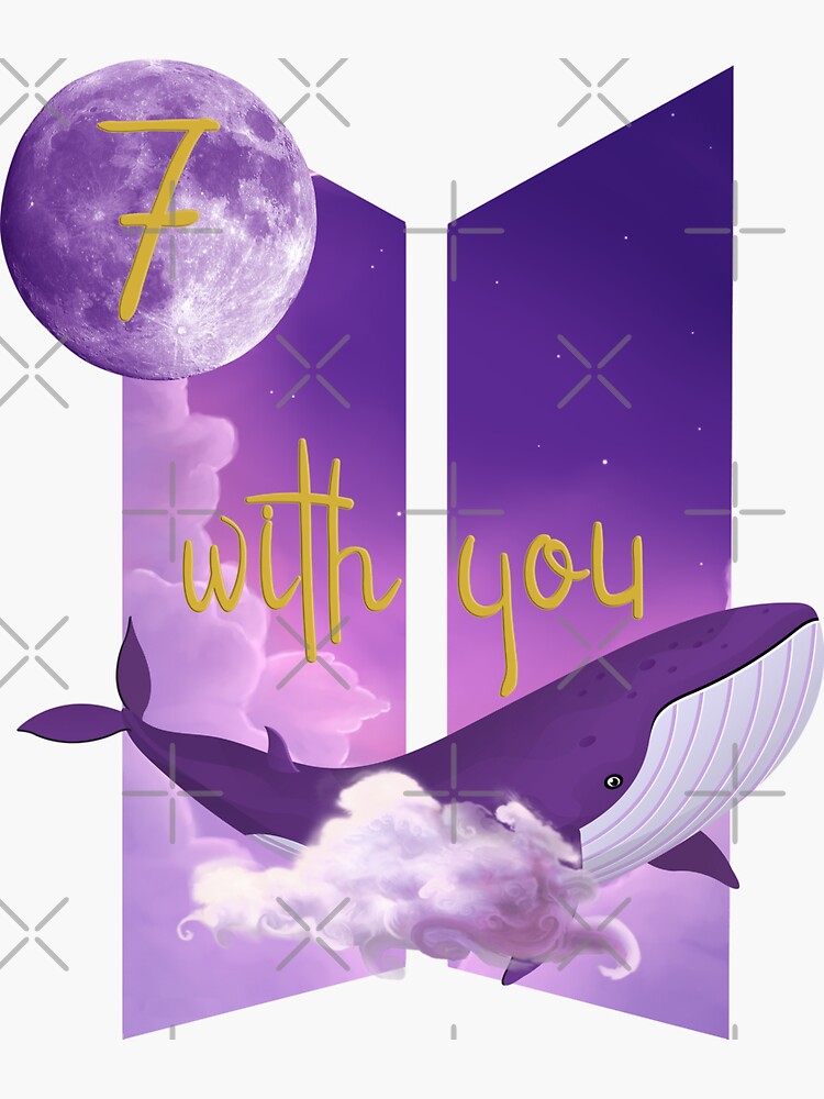 "bts Whalien 52" Sticker For Sale By Bangtanofficial | Redbubble